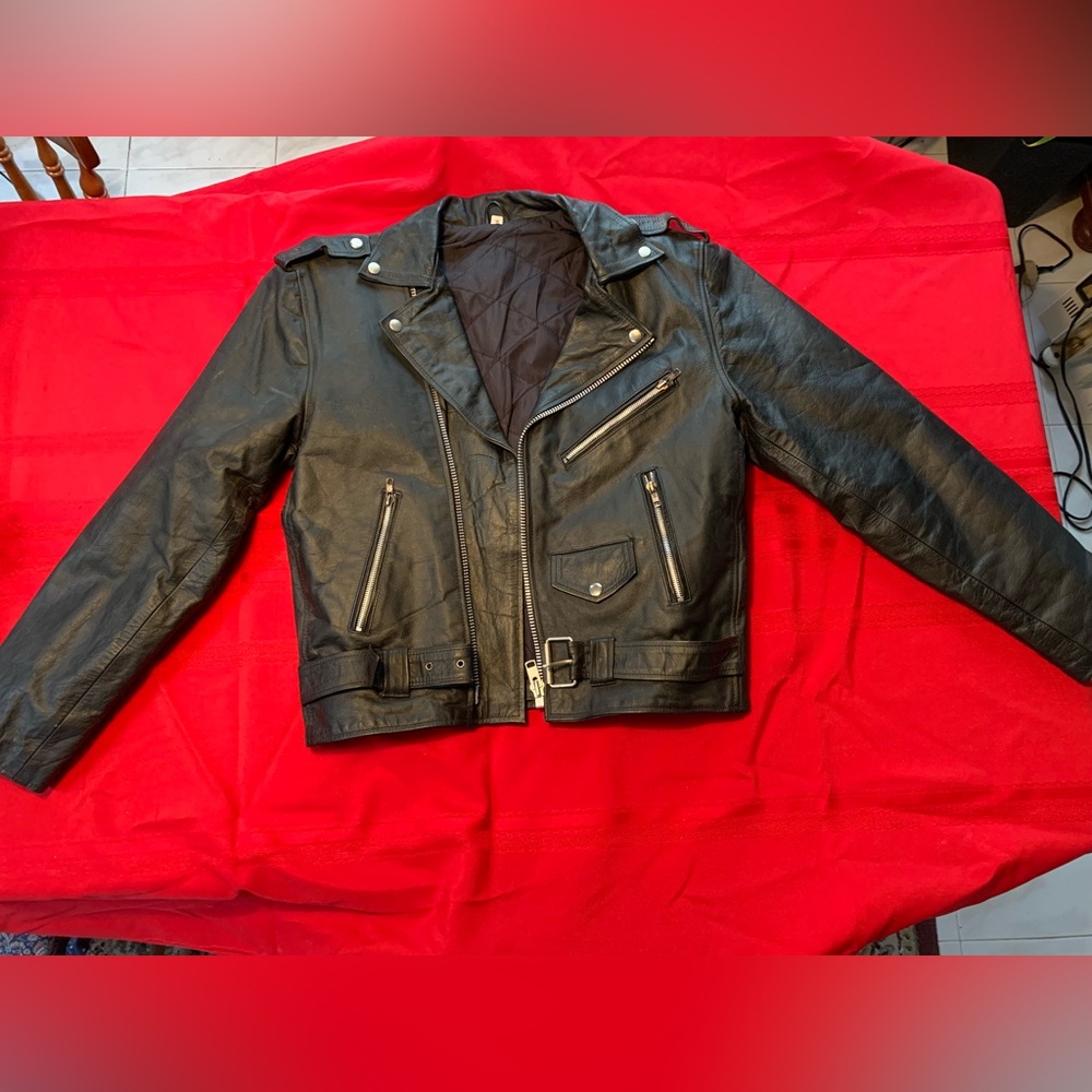 Classic Black Biker Jacket
